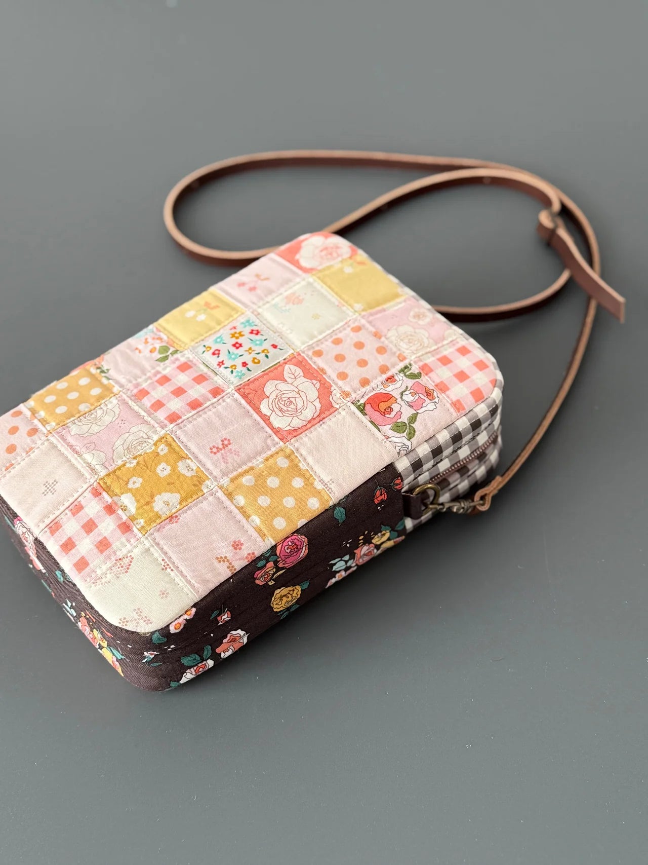 Sun Patch Crossbody Bag Paper Pattern