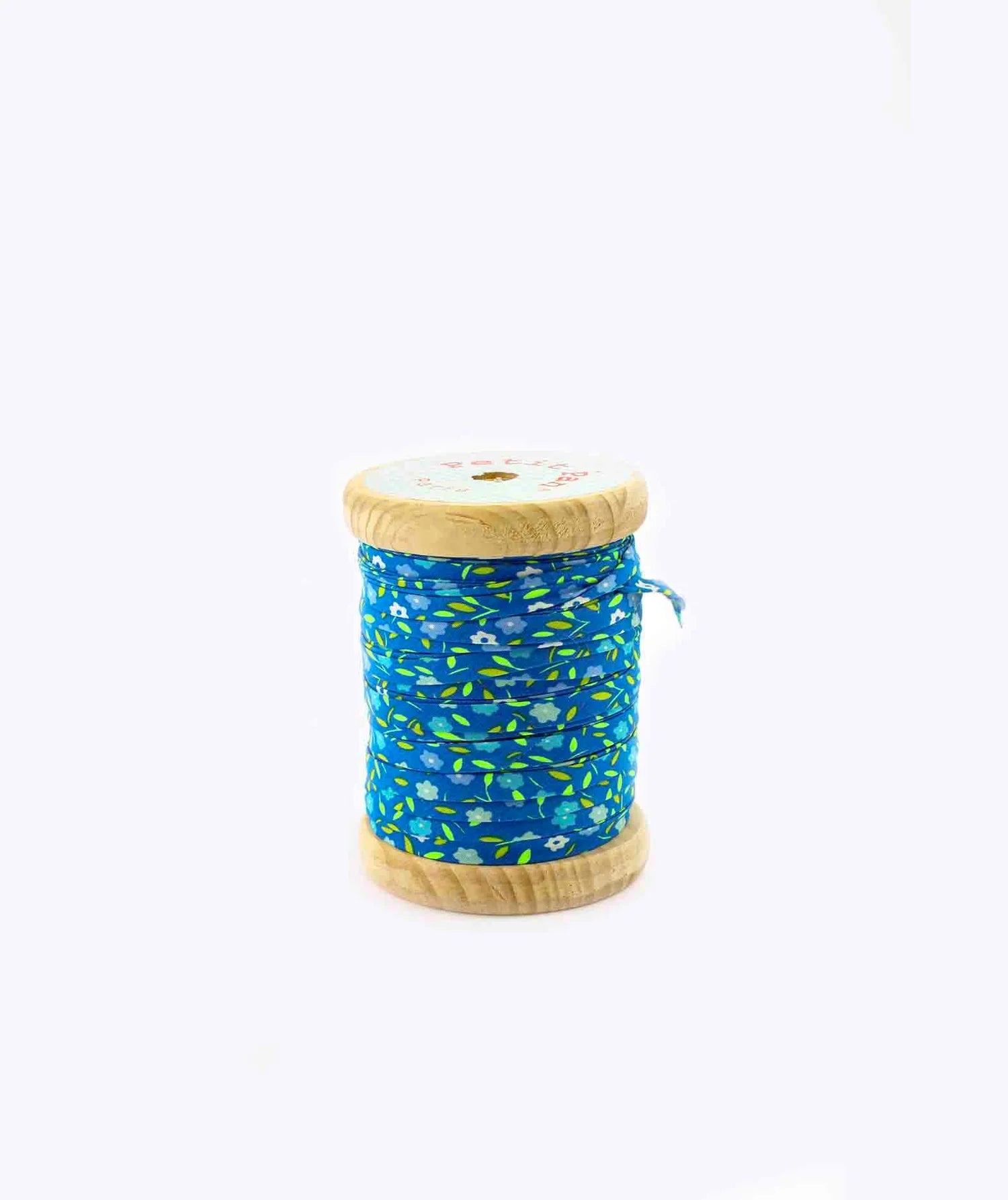 Petit Pan - Peace and Love Ultramarine Cotton Bias Tape – 40m Spool