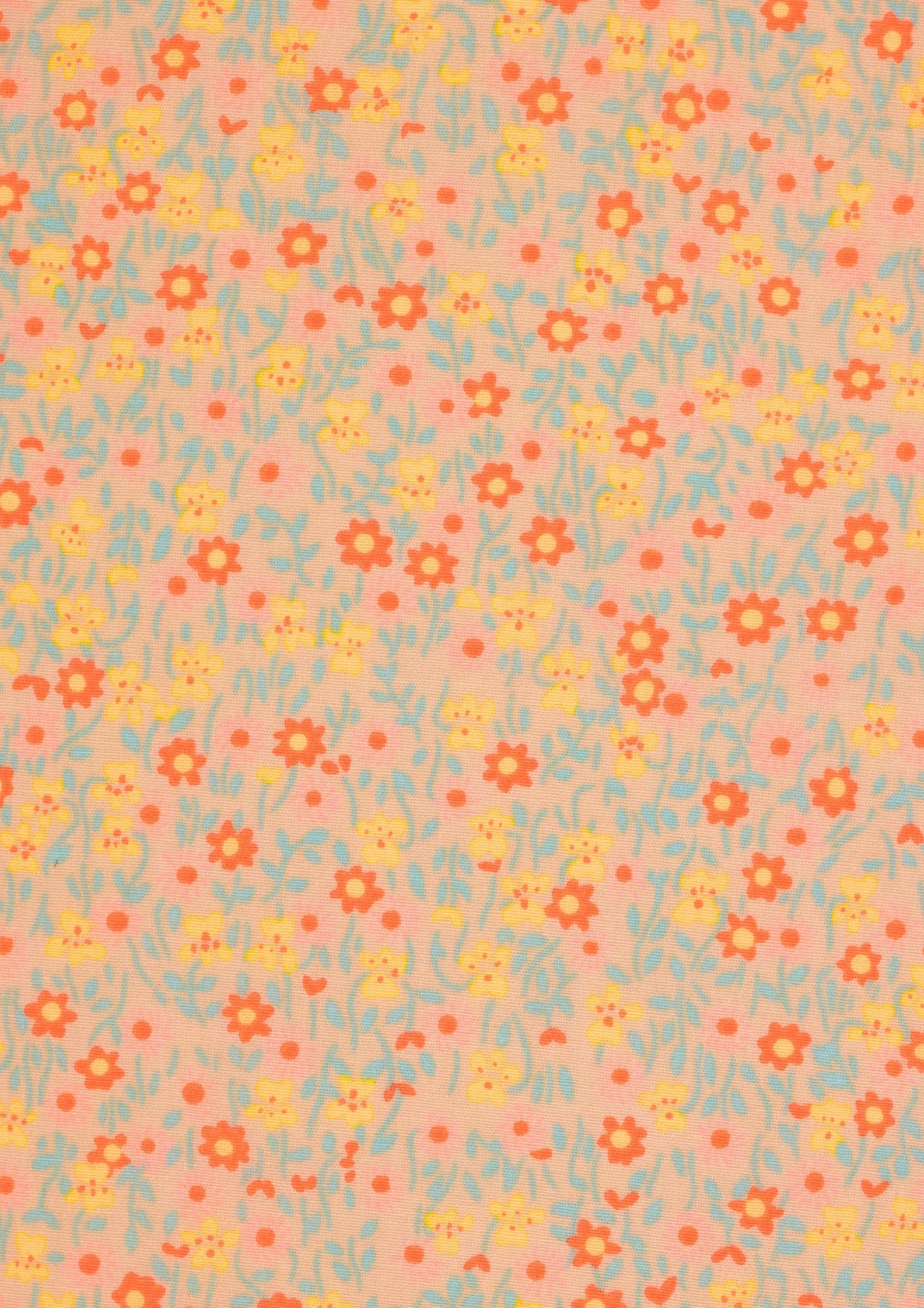 Petit Pan - Flower Power White Bias Binding – 40m Spool