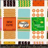 Ruby Star Society: Moda Fabrics 1 800 Notion Ruby Star Society Sew Cute Trims Ephemera Shell Cream