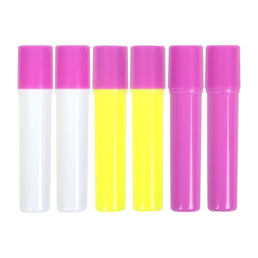 Sewline Fabric Water Soluble Glue Pen Assorted Refill Pack of 6