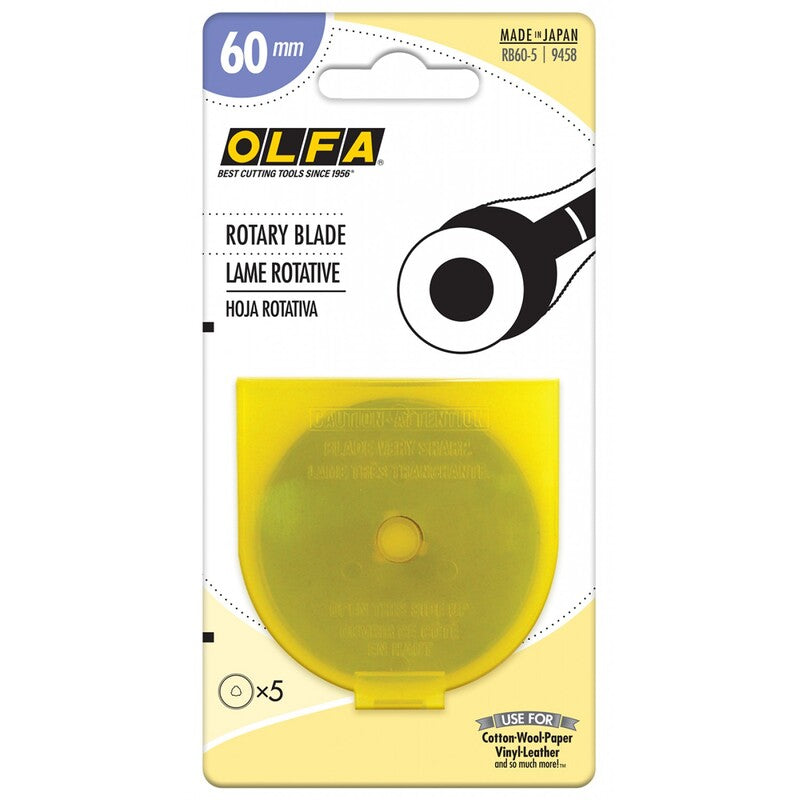 Rotary Blade - 60mm - 5ct