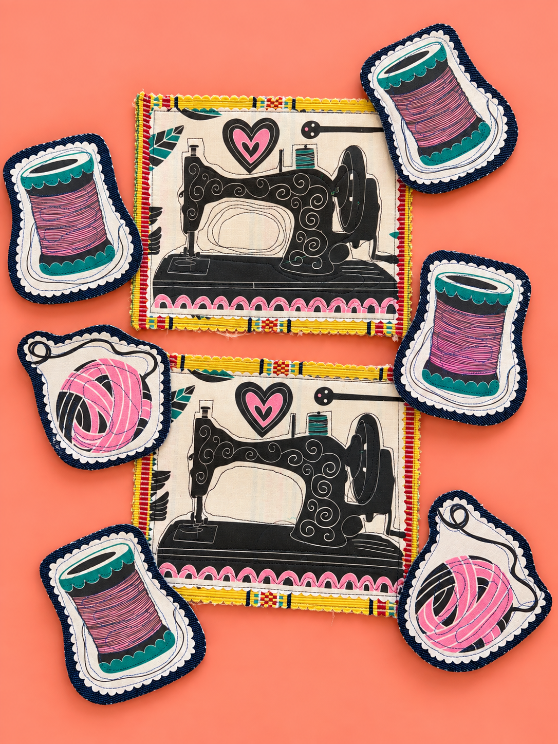 Sandy Garcia: Iron-On Embroidered Patch