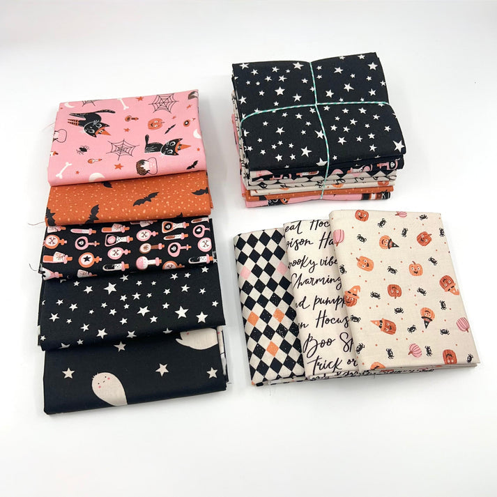 Fat Quarter Bundle of Purrs & Boos (8 Pieces)