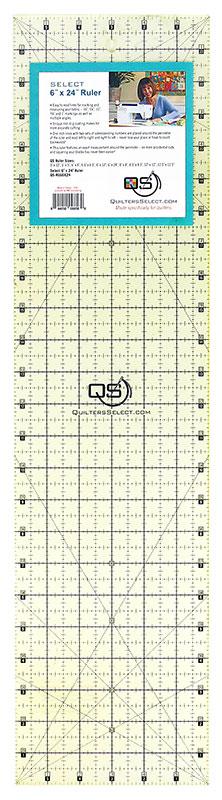 Non Slip Ruler - 6" x 24"