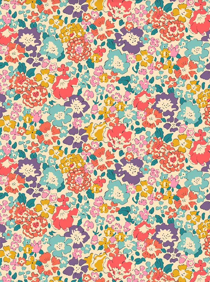 Michelle Multi Bright - Tana Lawn™ Cotton