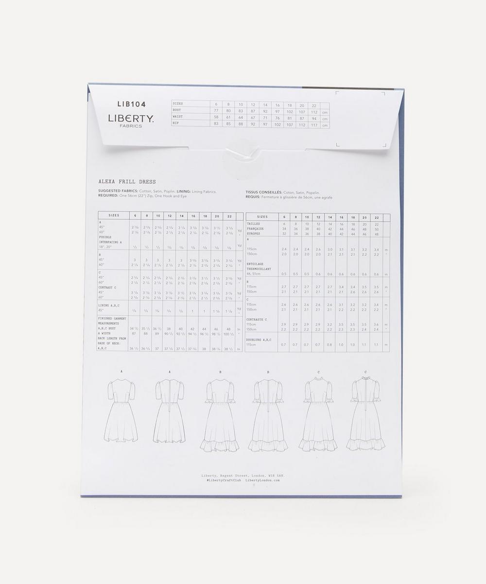 Alexa Frill Dress Sewing Pattern