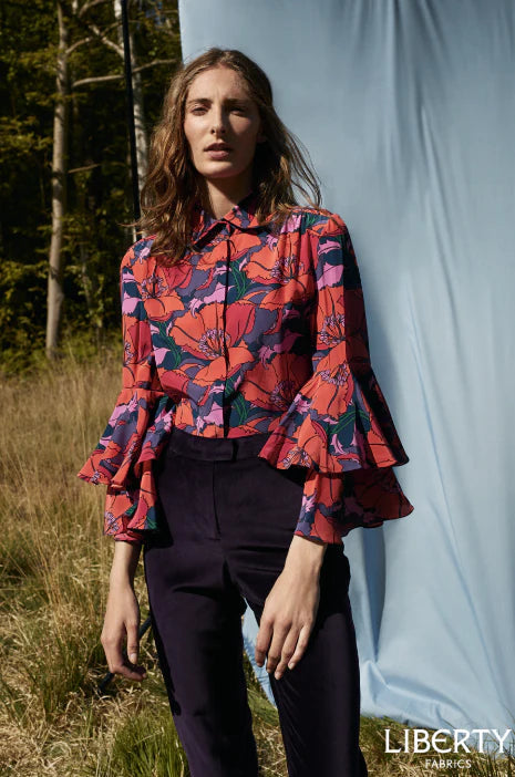Thea Boho Sleeve Shirt Sewing Pattern