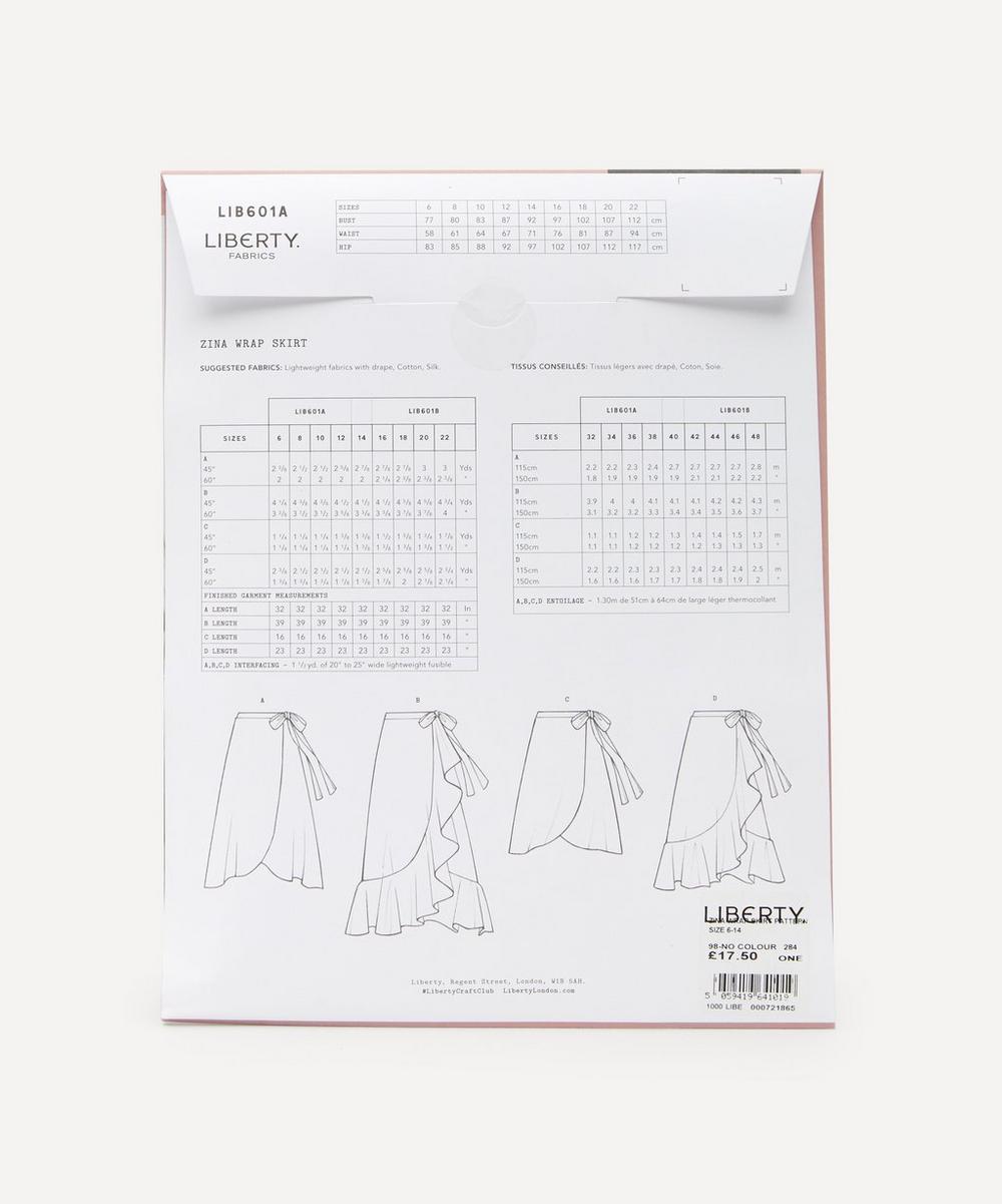 Zina Wrap Skirt Sewing Pattern