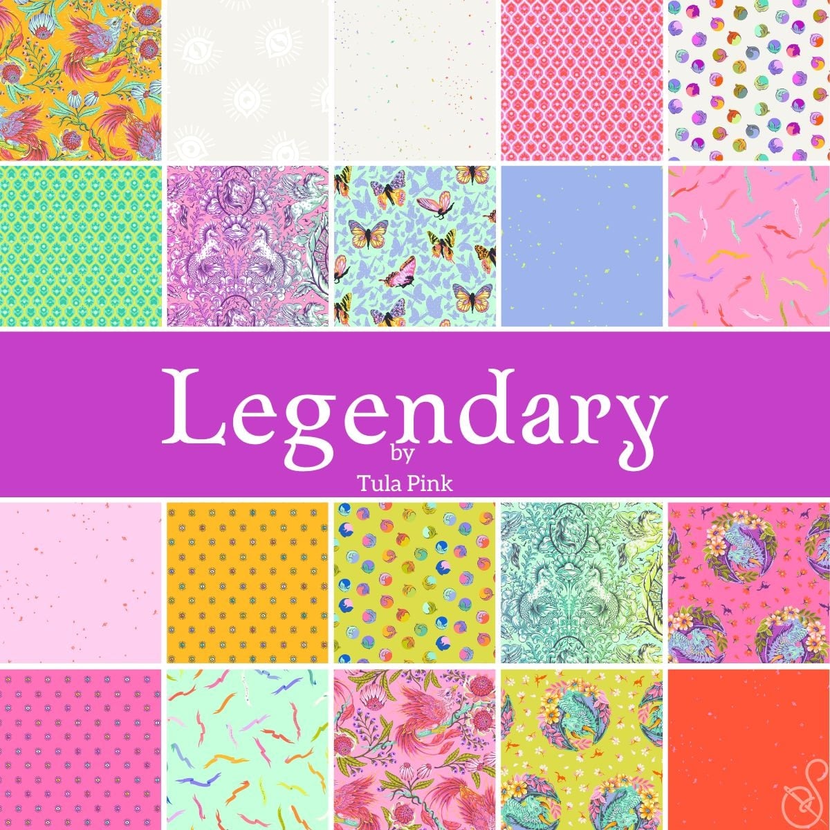 Legendary: 10" Stacker | Tula Pink | 42 PCs