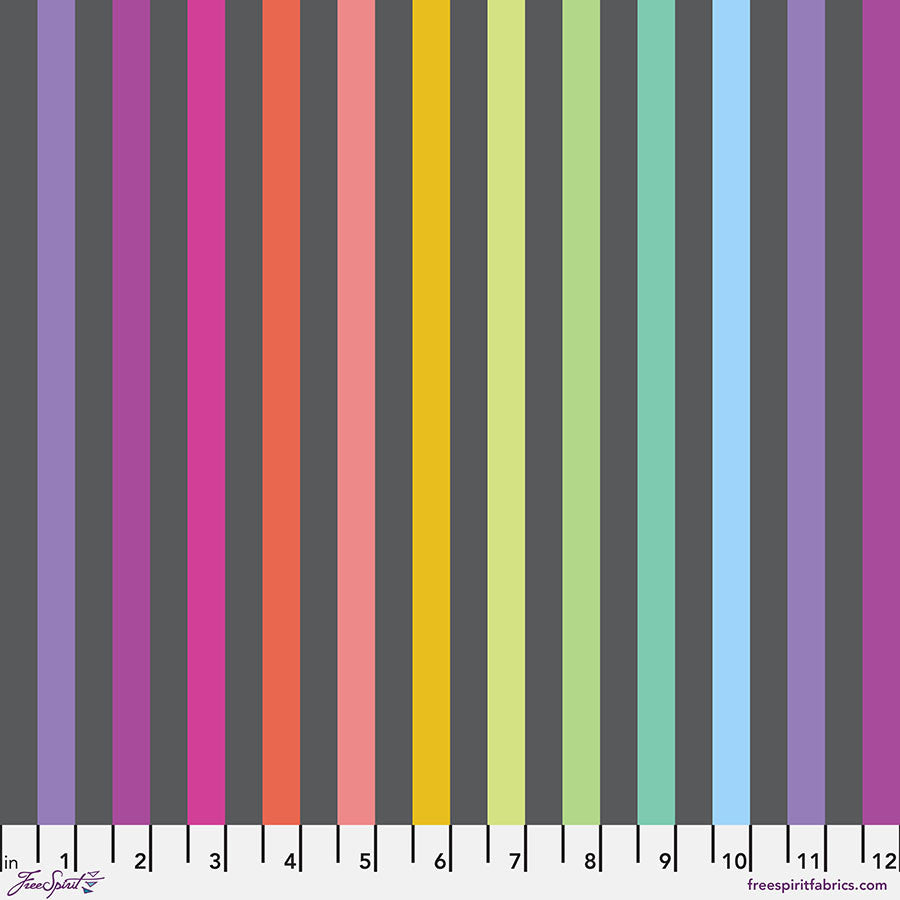 True Colors: Disco Stripe in Carbon