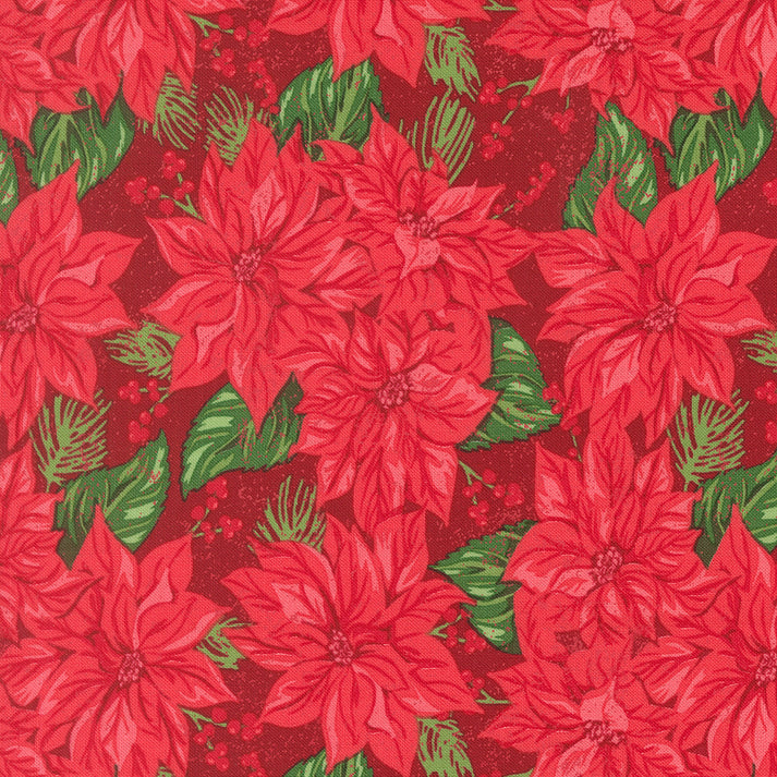 Holiday Cheer: Vintage Poinsettia