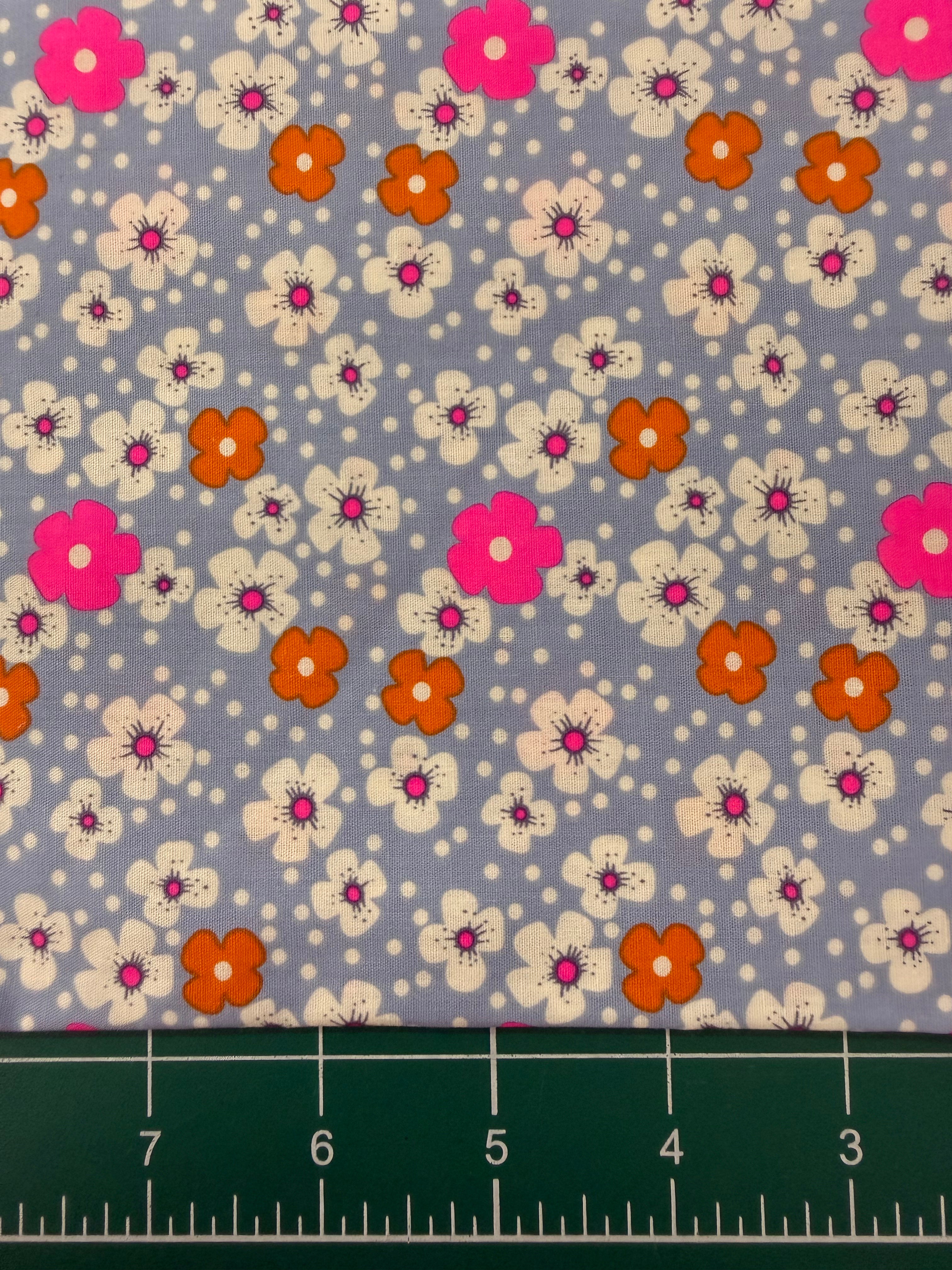 Petit Pan - Fleurs des îles Cotton Poplin Fabric
