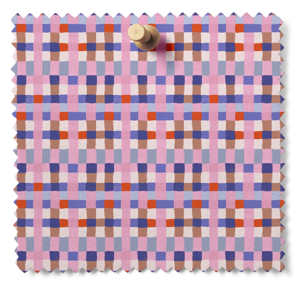 August Ellery - Patchwork Check Confiture Rose