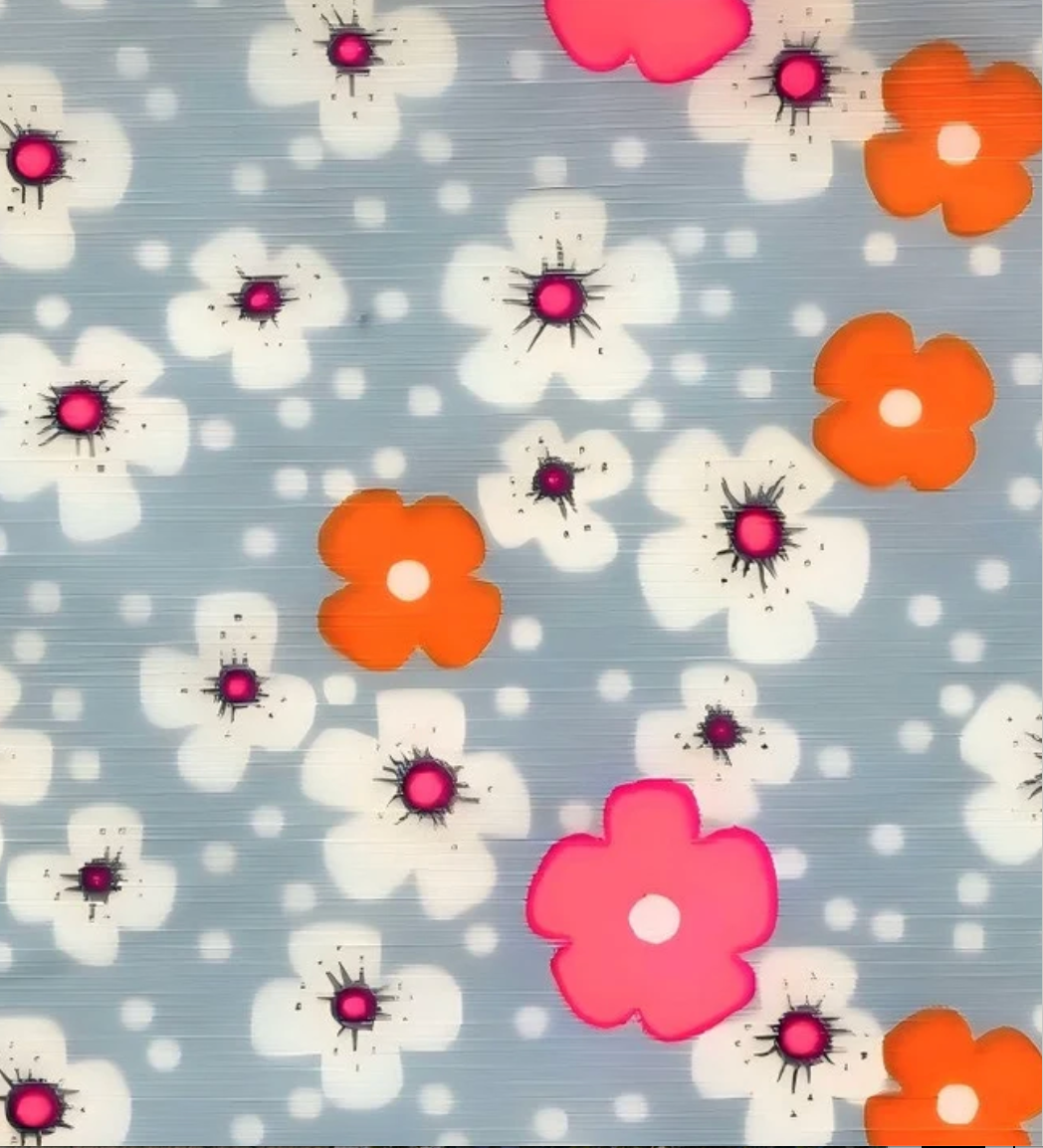 Petit Pan - Fleurs des îles Cotton Poplin Fabric