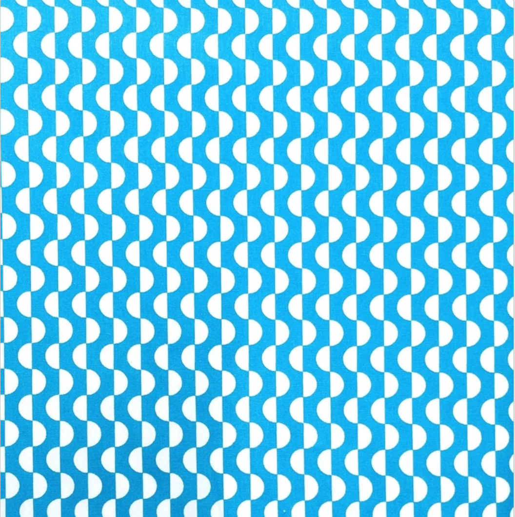 Petit Pan - Amalfi bleu Cotton Poplin Fabric