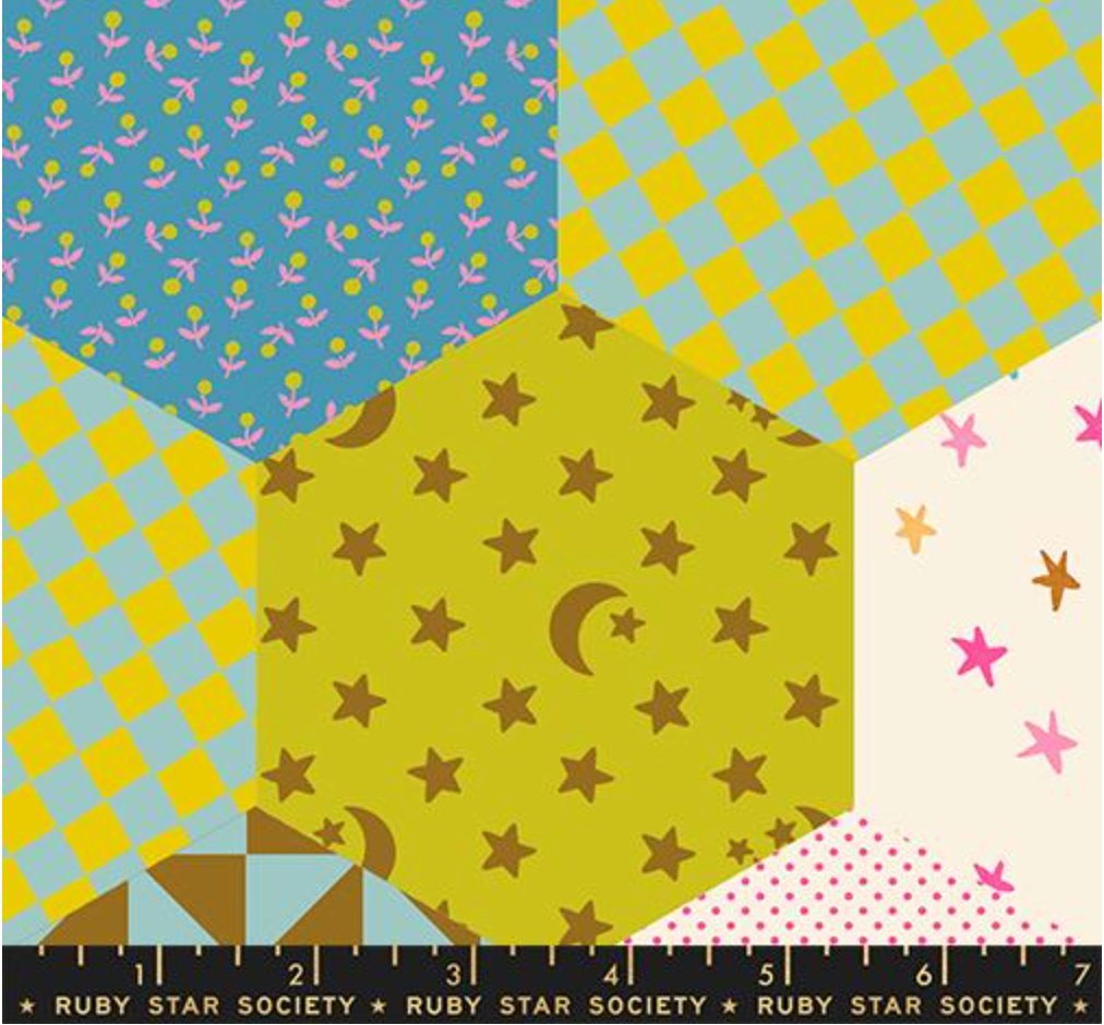 Ruby Star Society: 108″ Wide Cotton Sateen – Catnap – Mermaid