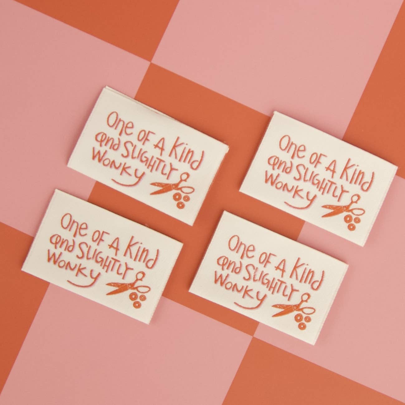 Slightly Wonky - Sewing Labels 