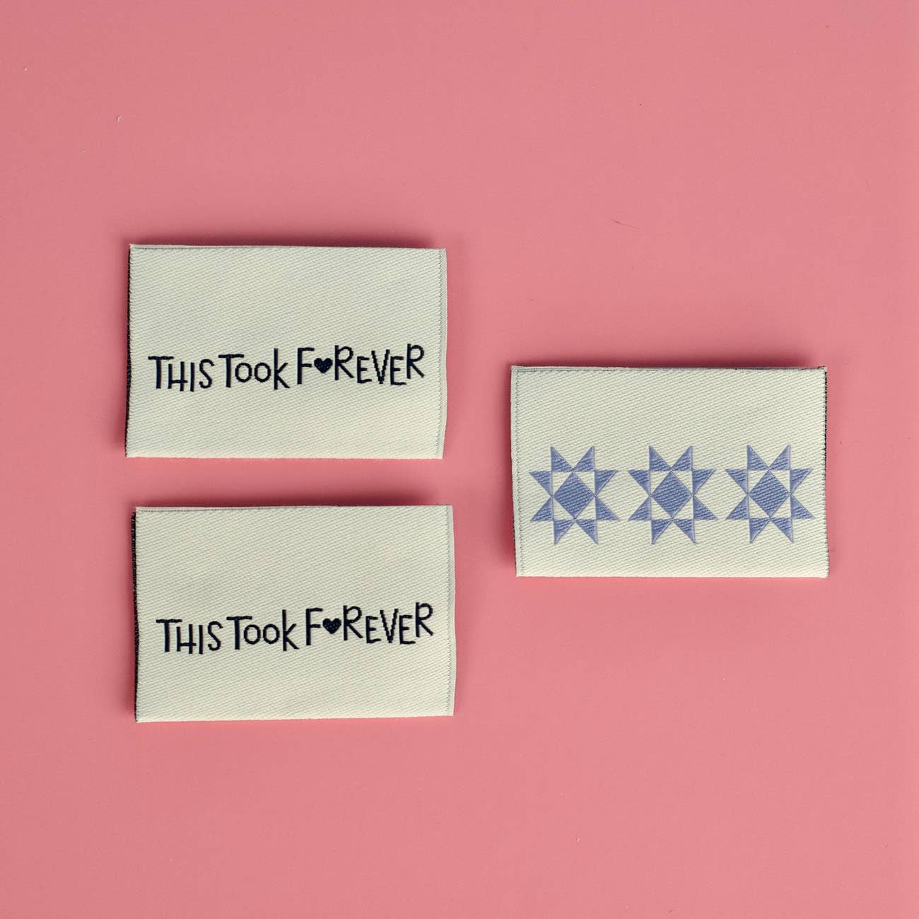 This Took Forever - Designer Sewing Labels
