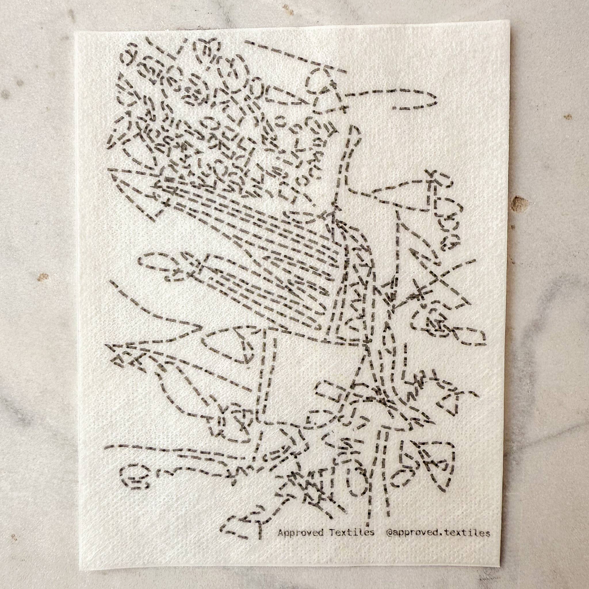 Eva Hesse at Oberlin: Mending + Embellishment Transfer