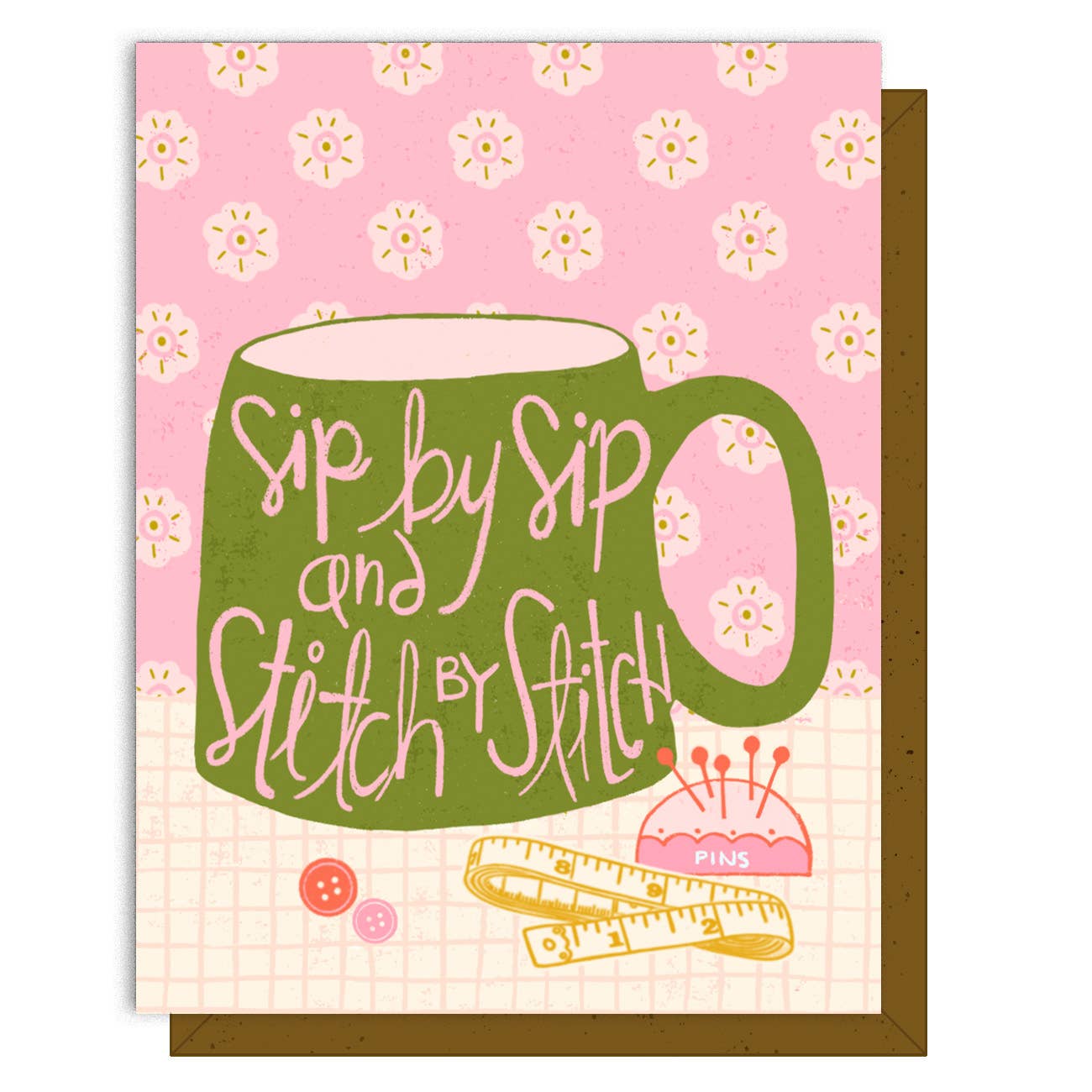 Stitch by Stitch - Greeting Card 