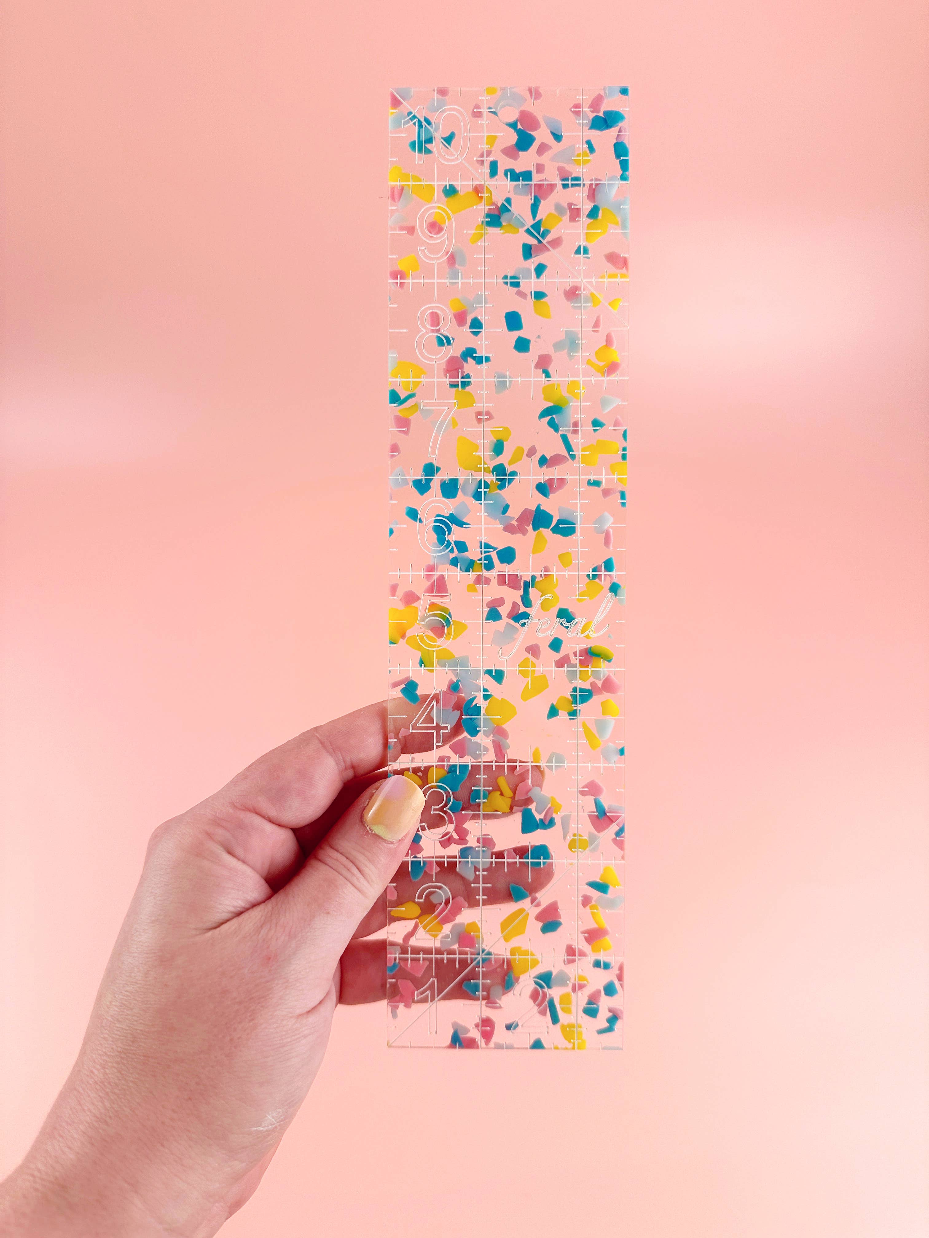 2.5” by 10” Quilting Ruler
