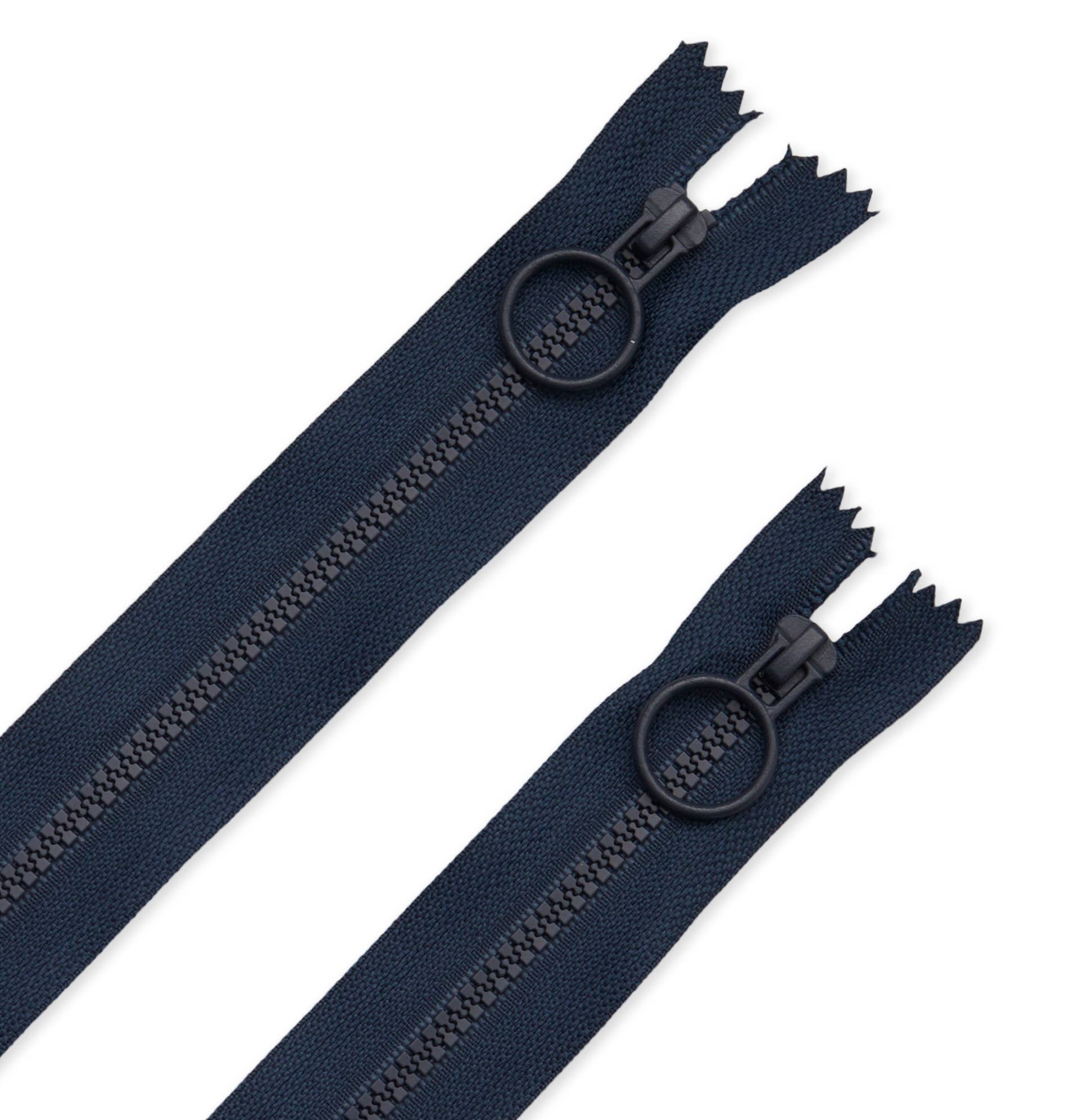 8" Hoop Pull Zippers Assorted Colors