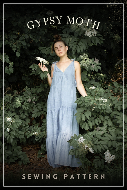 Charlie Darwin Textiles - GYPSY MOTH Printed Pattern