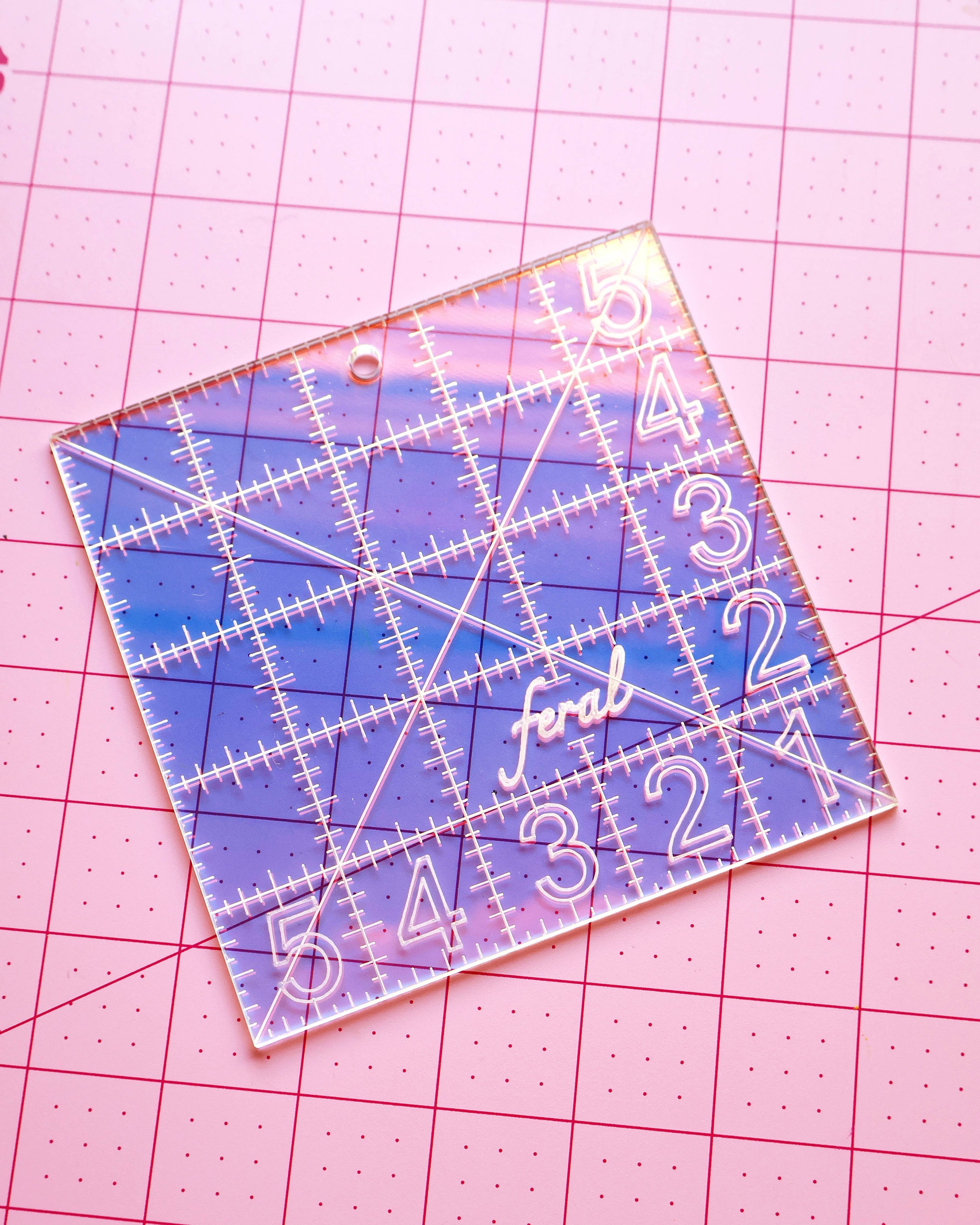 Charm Square Ruler