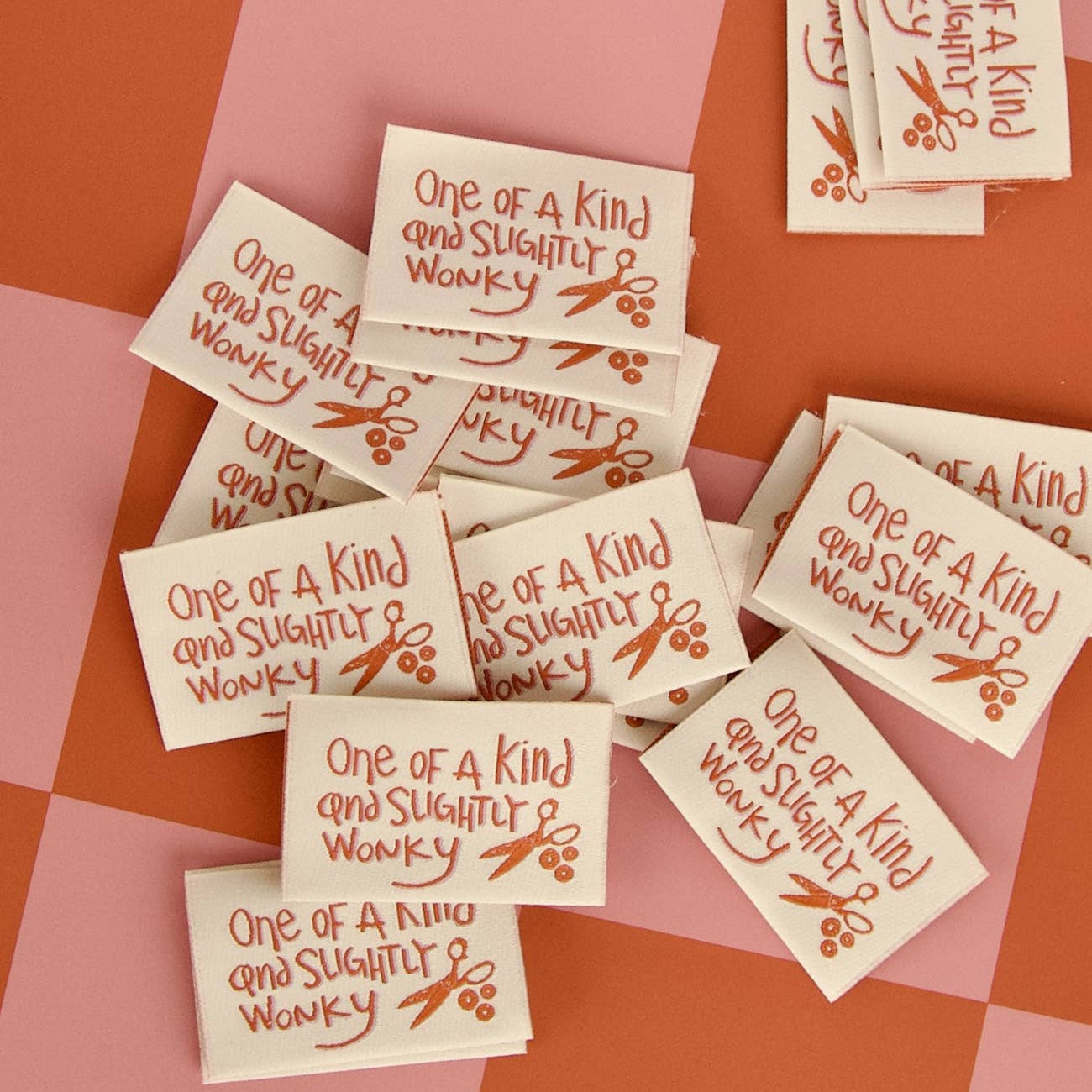 Slightly Wonky - Sewing Labels 