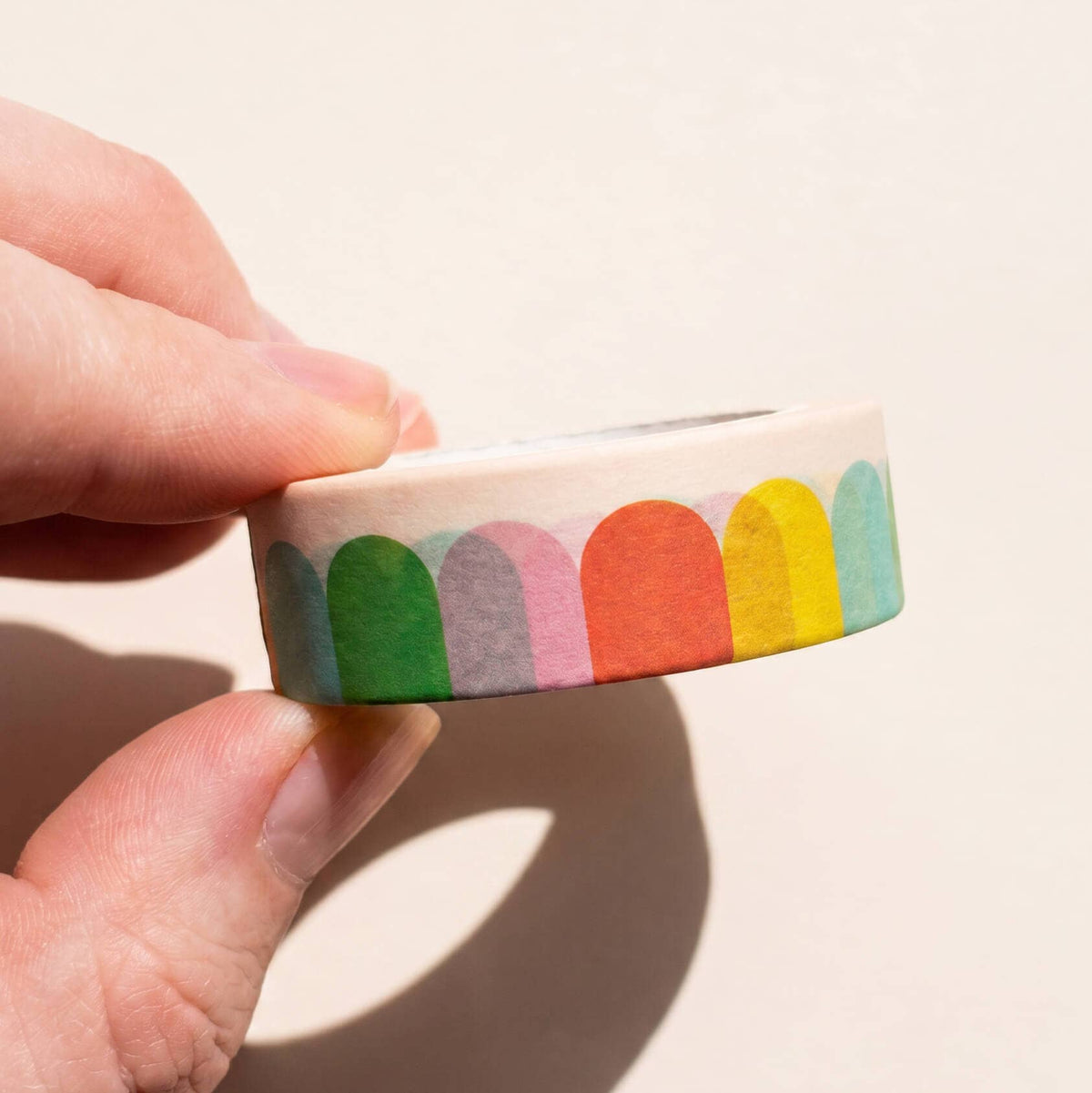 paper&stuff - Rainbow Scallop Washi Tape